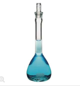 MATRAZ VOLUMETRICO CLASE "A" TAPÓN DE VIDRIO 50ML